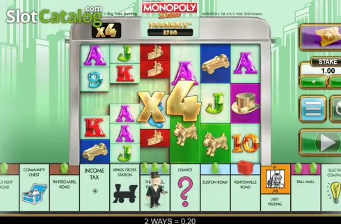 Скрин3. Monopoly Deluxe слот