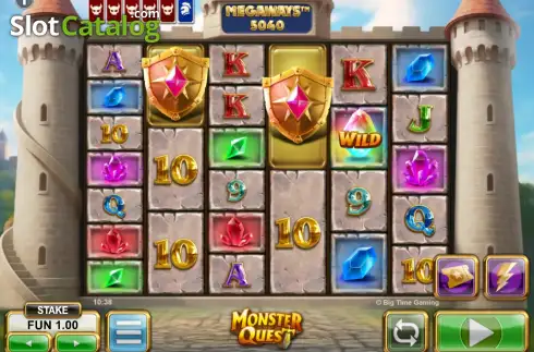 Скрин2. Monster Quest (Big Time Gaming) слот