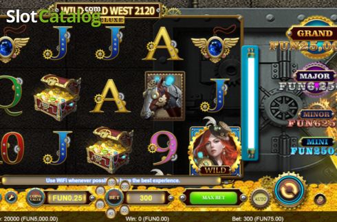 Скрин2. Wild Wild West 2120 Deluxe слот