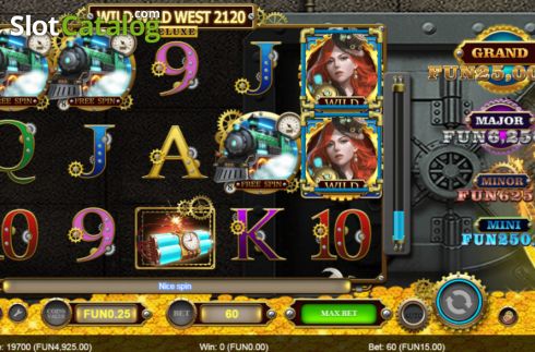 Скрин4. Wild Wild West 2120 Deluxe слот