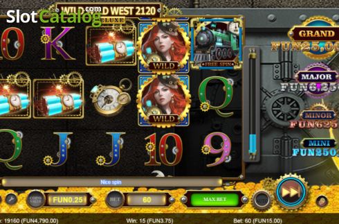 Скрин5. Wild Wild West 2120 Deluxe слот