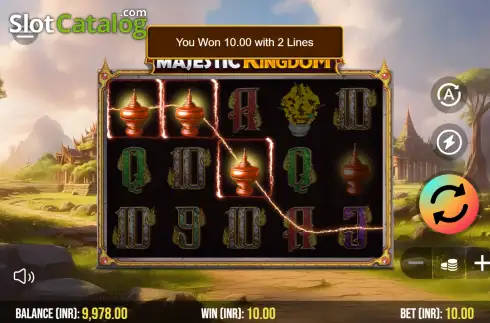 Скрин3. Majestic Kingdom слот