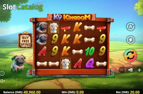 Скрин2. K9 Kingdom слот