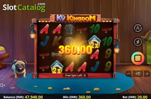 Скрин3. K9 Kingdom слот