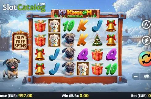 Скрин2. K9 Kingdom Christmas слот