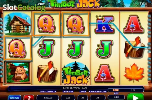 Скрин7. Timber Jack слот