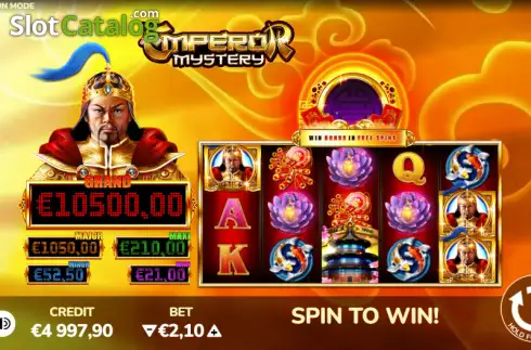 Скрин2. Emperor Mystery слот