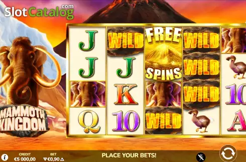 Скрин3. Mammoth Kingdom слот