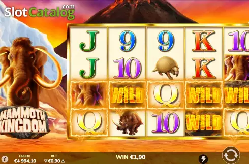 Скрин4. Mammoth Kingdom слот