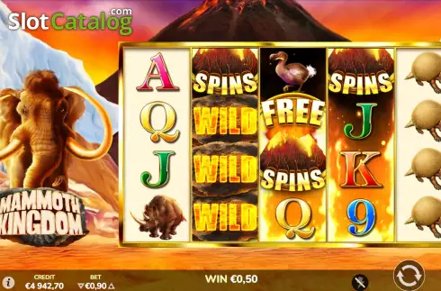 Скрин6. Mammoth Kingdom слот