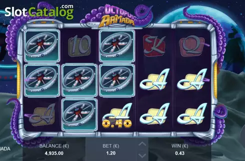 Скрин7. Octopus Armada слот