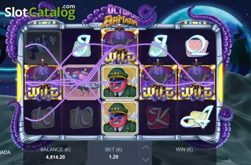 Скрин8. Octopus Armada слот