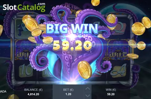 Скрин9. Octopus Armada слот