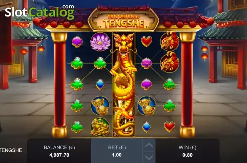 Скрин3. Treasure of Tengshe слот