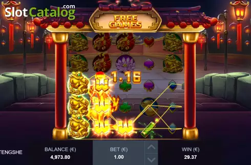 Скрин9. Treasure of Tengshe слот