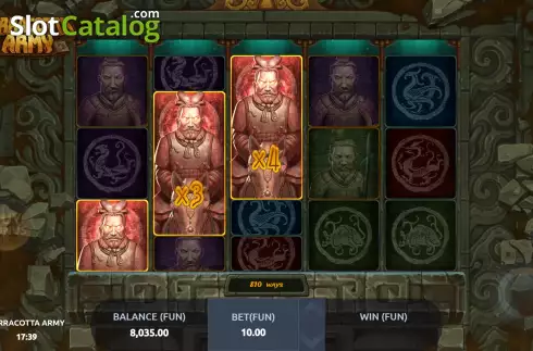 Скрин7. Terracotta Army слот