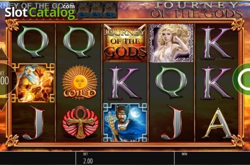 Скрин2. Journey of the Gods слот