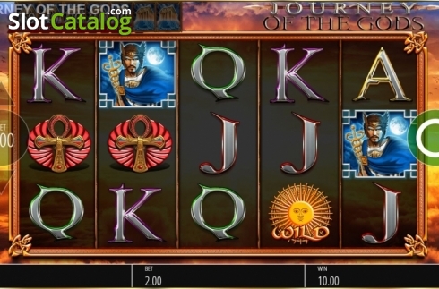 Скрин3. Journey of the Gods слот