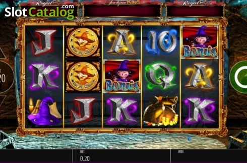 Скрин2. The Pig Wizard Jackpot King слот