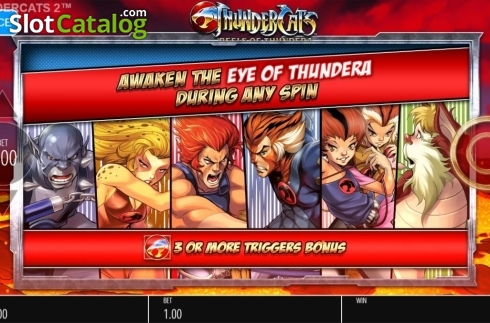 Скрин2. Thundercats Reels Of Thundera слот