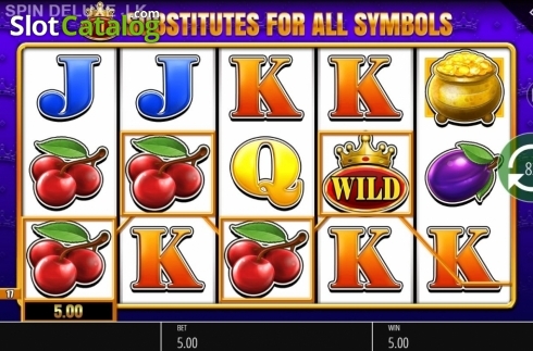 Скрин5. King Spin Deluxe слот