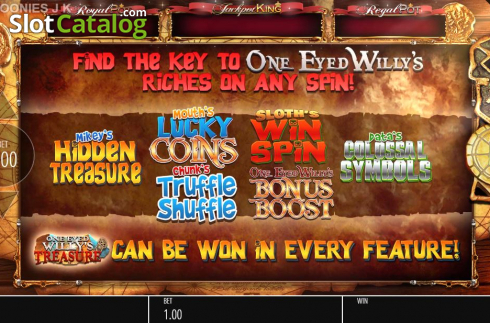Скрин2. The Goonies Jackpot King слот