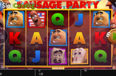 Скрин3. Sausage Party слот