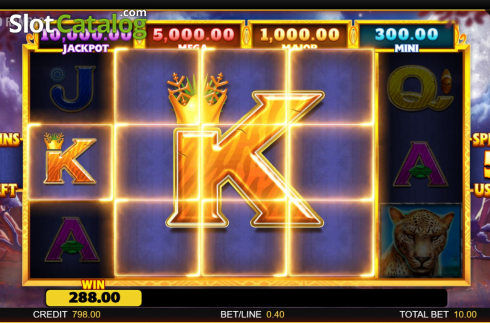 Скрин7. Rhino Rampage Lightning Spins слот