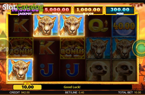 Скрин4. Rhino Rampage Lightning Spins слот