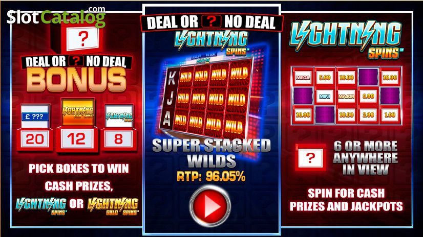 Deal or No Deal Lightning Spins