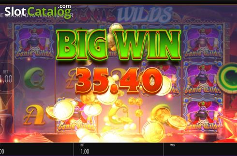 Скрин4. Genie Jackpots Wishmaker слот