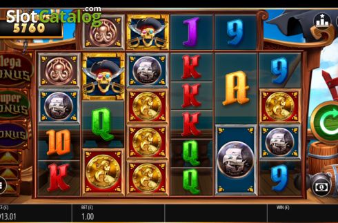 Скрин2. Pirates Bounty Megaways слот