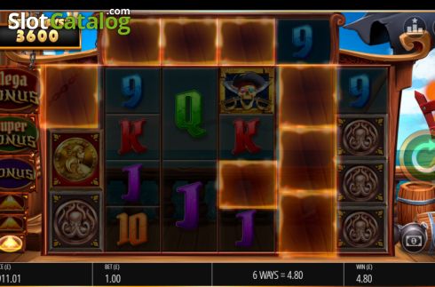Скрин4. Pirates Bounty Megaways слот