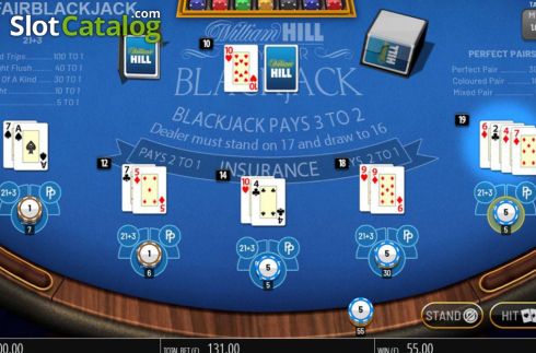 Скрин2. Mayfair Blackjack слот