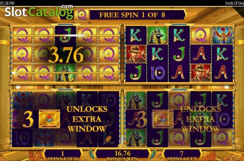 Скрин8. Tomb Of Dead Power 4 Slots слот