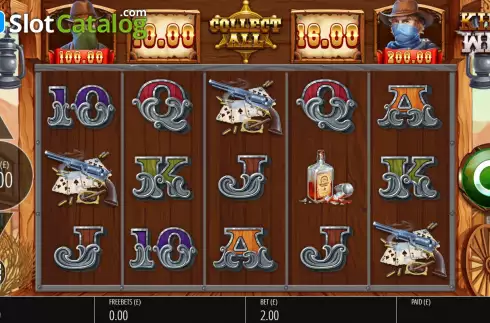 Скрин3. King of The West слот