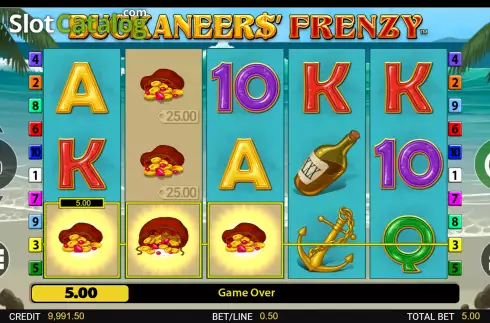 Скрин3. Buckaneers Frenzy слот