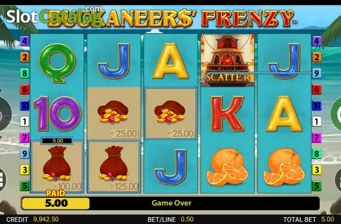Скрин6. Buckaneers Frenzy слот