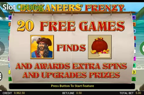 Скрин7. Buckaneers Frenzy слот