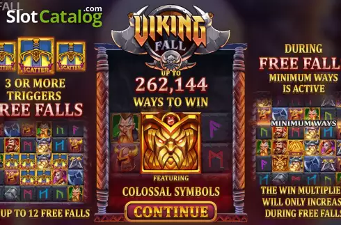 Скрин2. Viking Fall слот