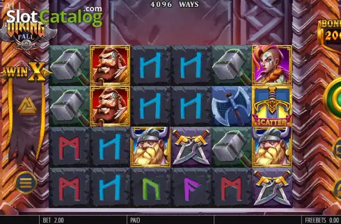 Скрин3. Viking Fall слот