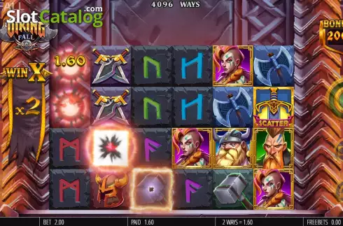 Скрин4. Viking Fall слот