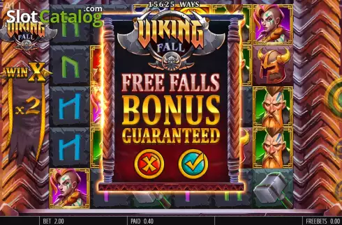 Скрин6. Viking Fall слот