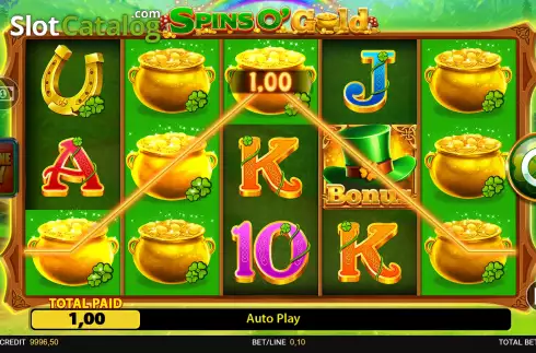 Скрин5. Spins O' Gold слот