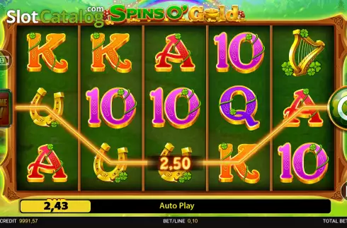 Скрин7. Spins O' Gold слот