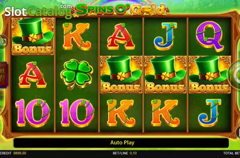 Скрин8. Spins O' Gold слот