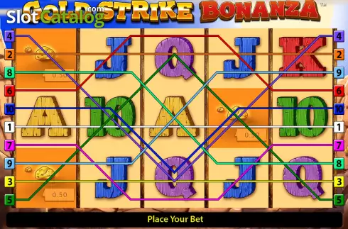 Скрин2. Gold Strike Bonanza Fortune Play слот