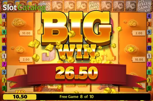 Скрин7. Gold Strike Bonanza Fortune Play слот