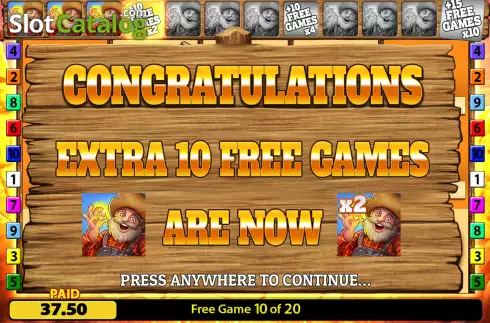 Скрин8. Gold Strike Bonanza Fortune Play слот