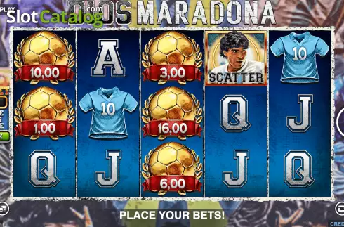 Скрин2. D10S Maradona слот